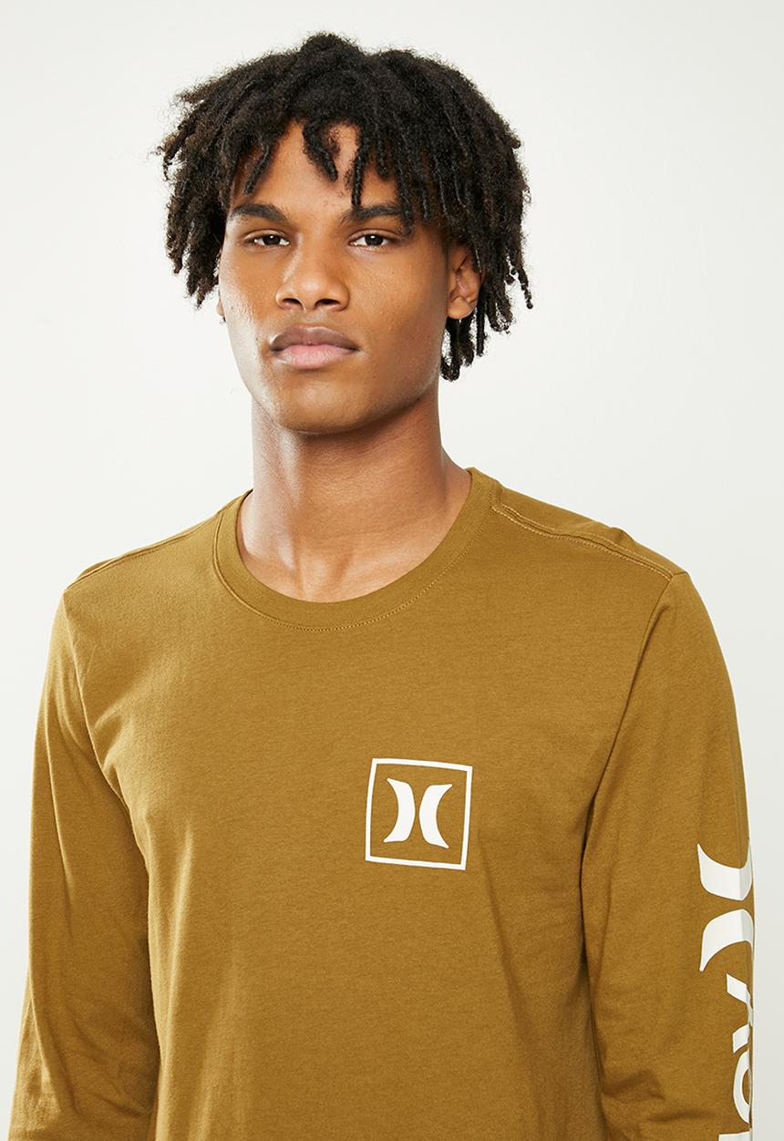 Hurley - Evd wsh oao icon long sleeve - ale brown