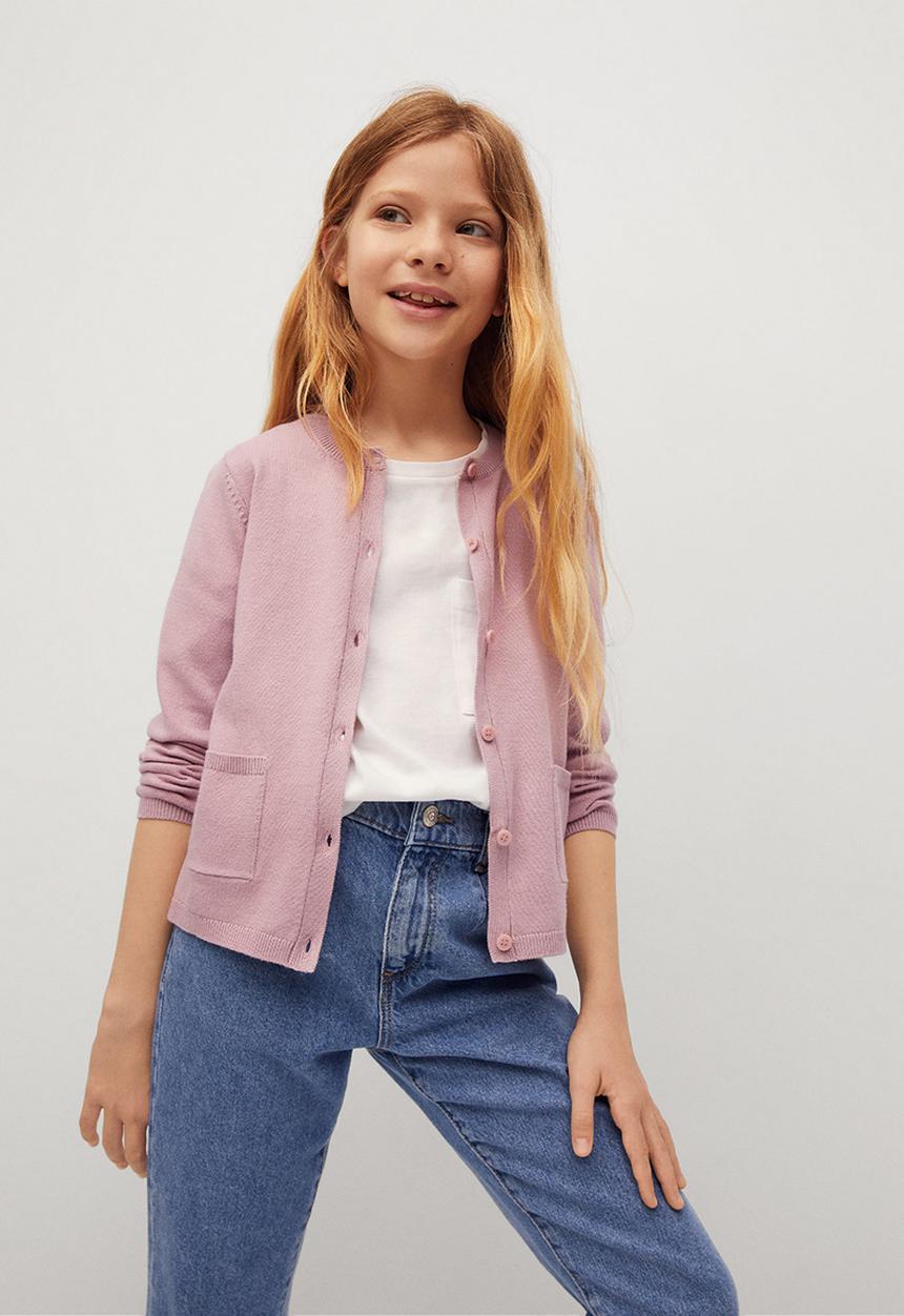 MANGO - Cardigan emma - pink