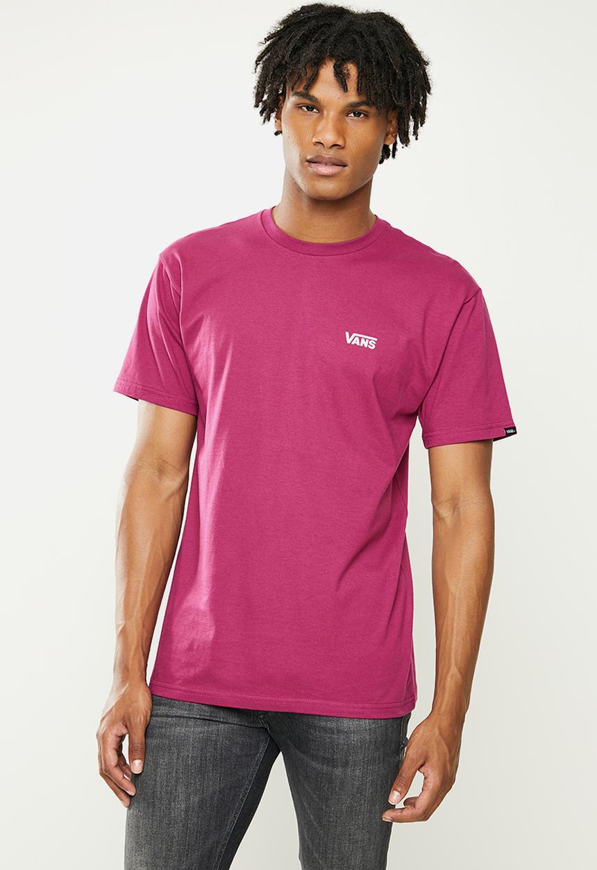 Vans - Left chest logo plus short sleeve - pink