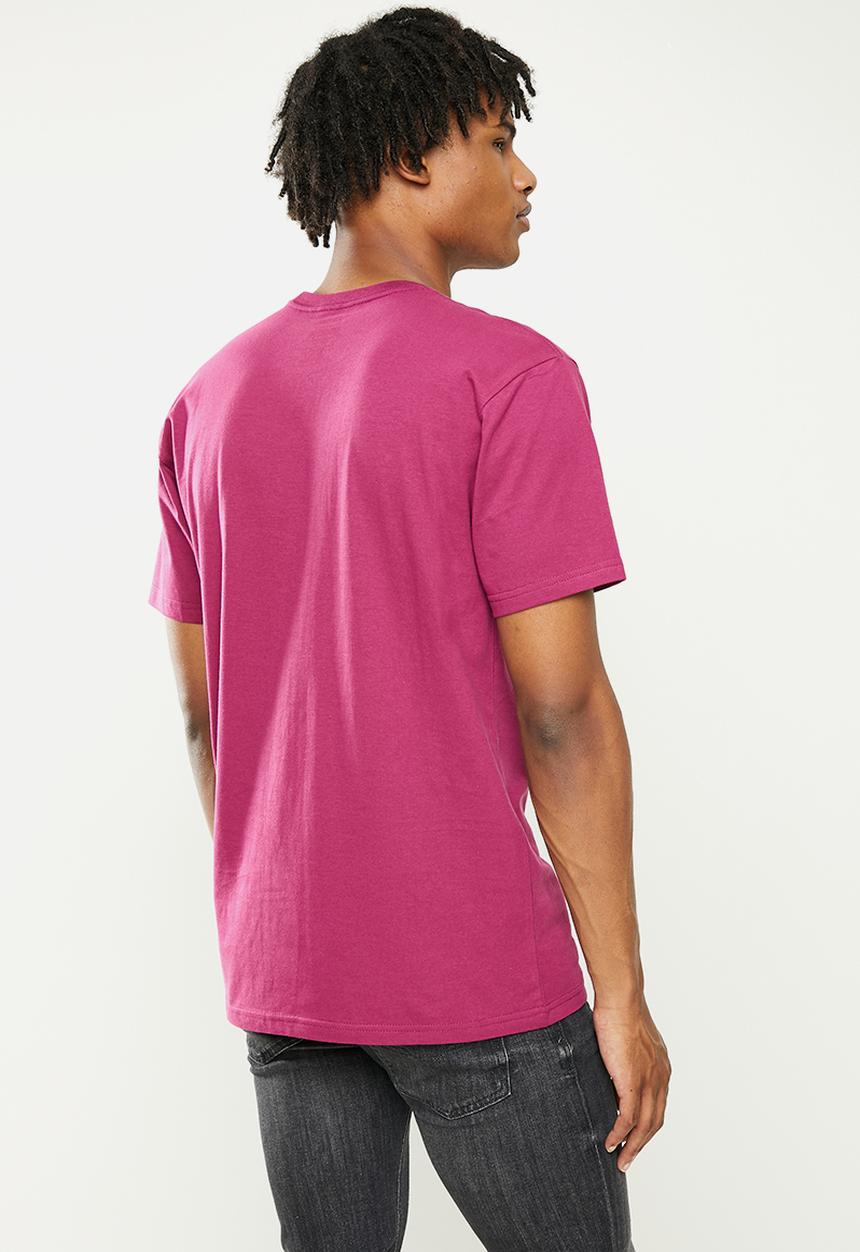 Vans - Left chest logo plus short sleeve - pink