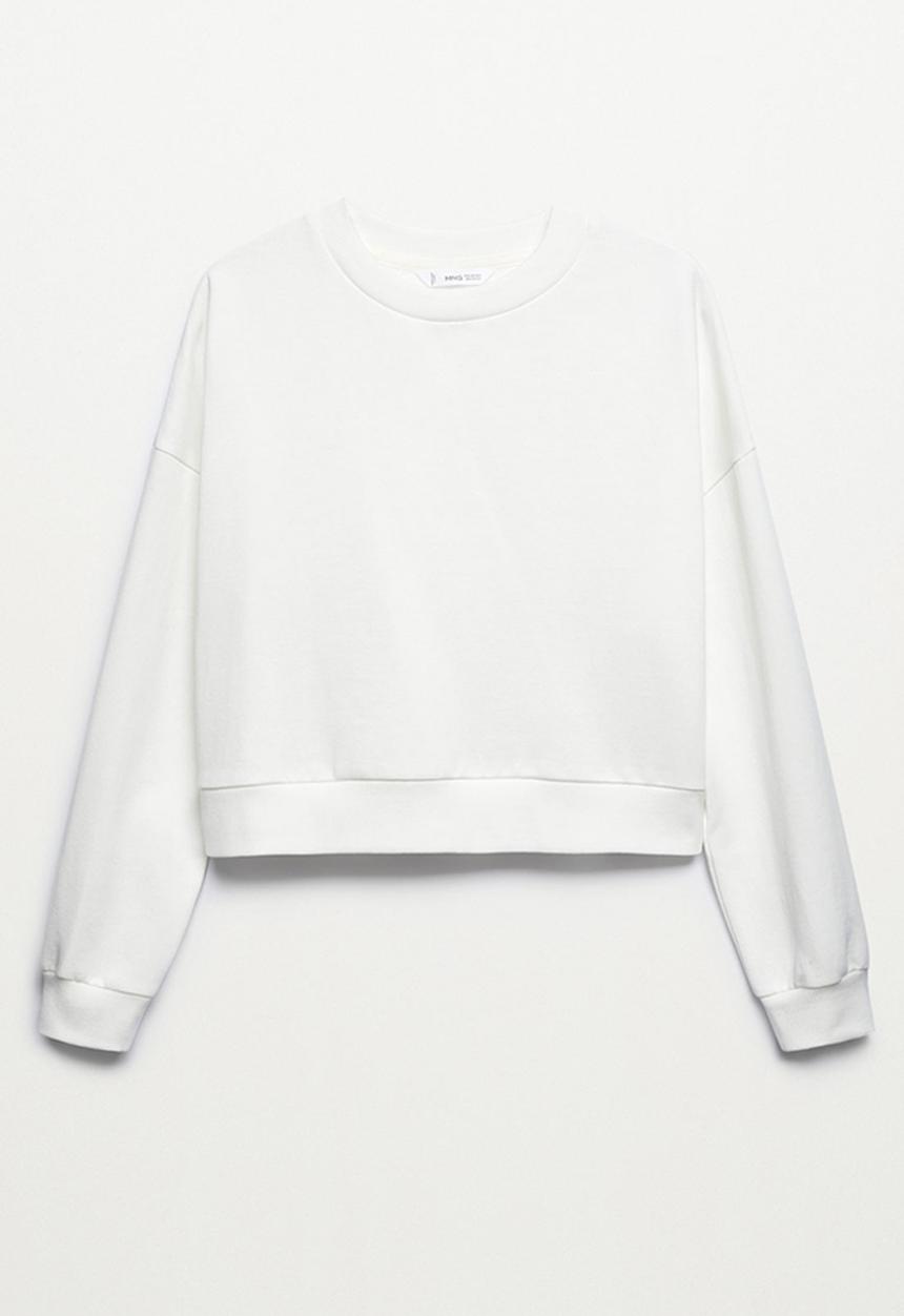 MANGO - Sweatshirt alexa - white