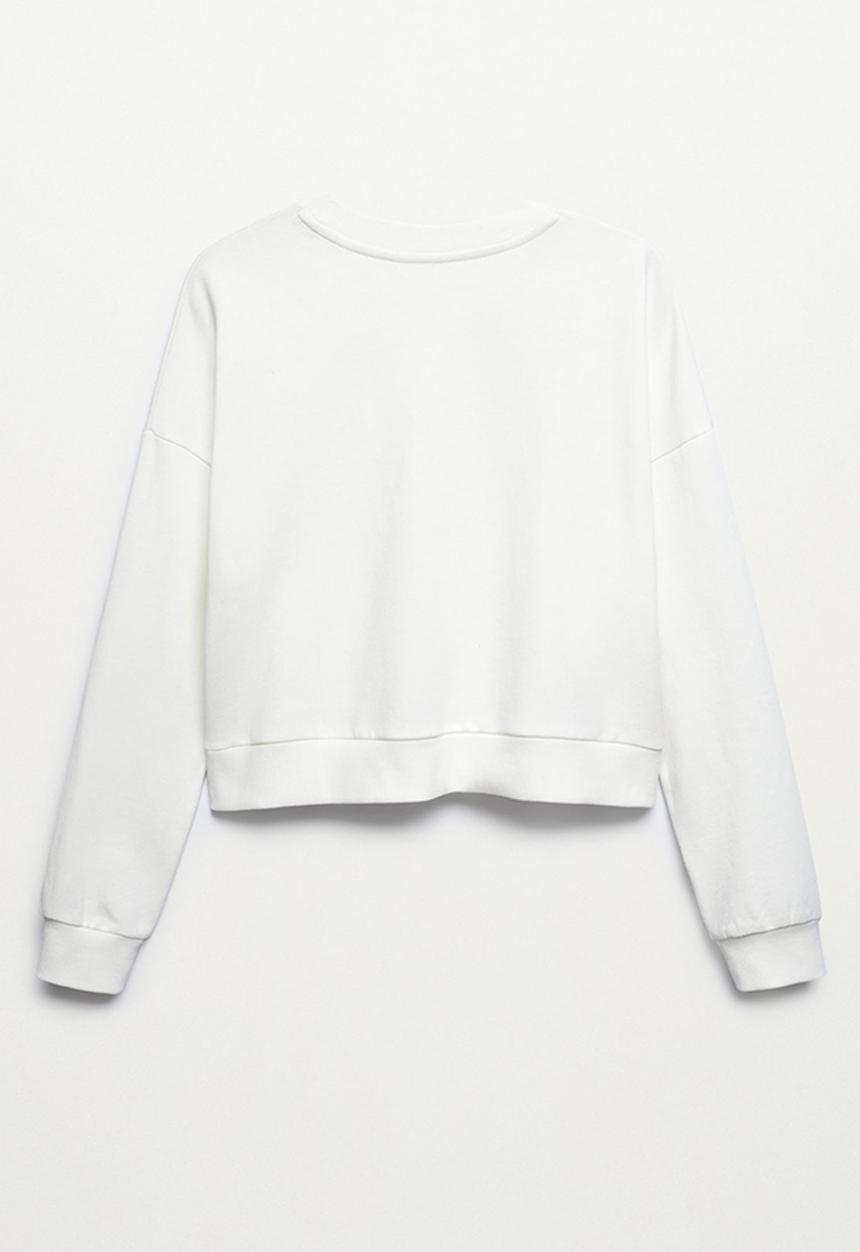 MANGO - Sweatshirt alexa - white