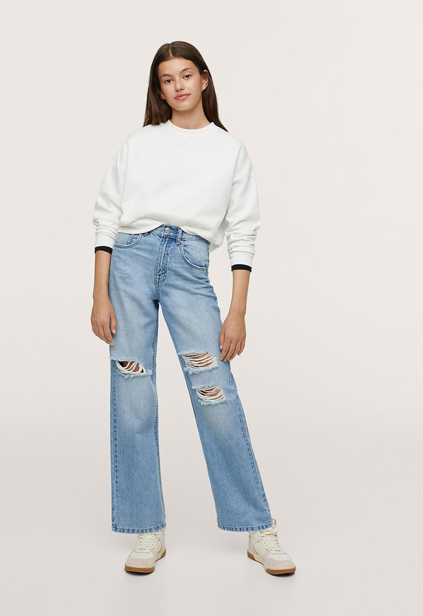 MANGO - Sweatshirt alexa - white