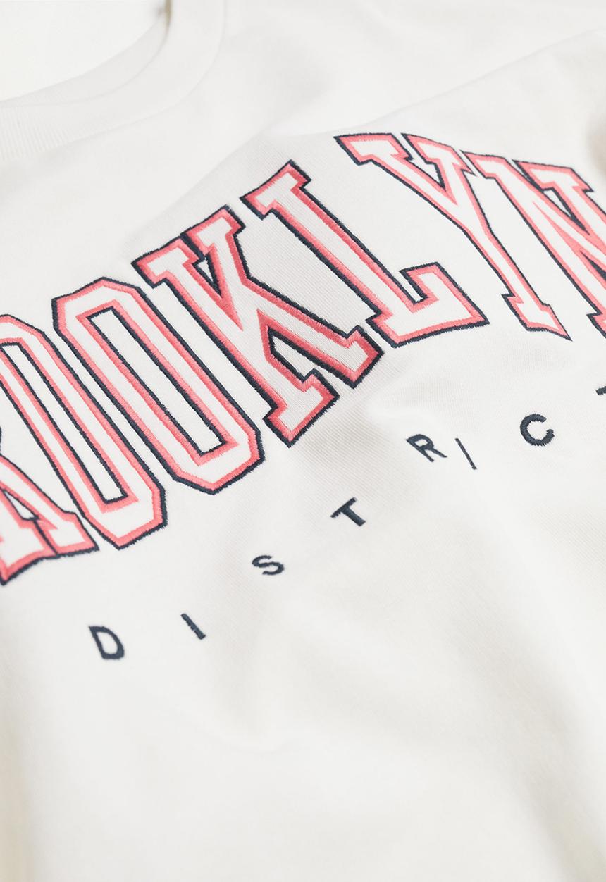 MANGO - Sweatshirt miami - white