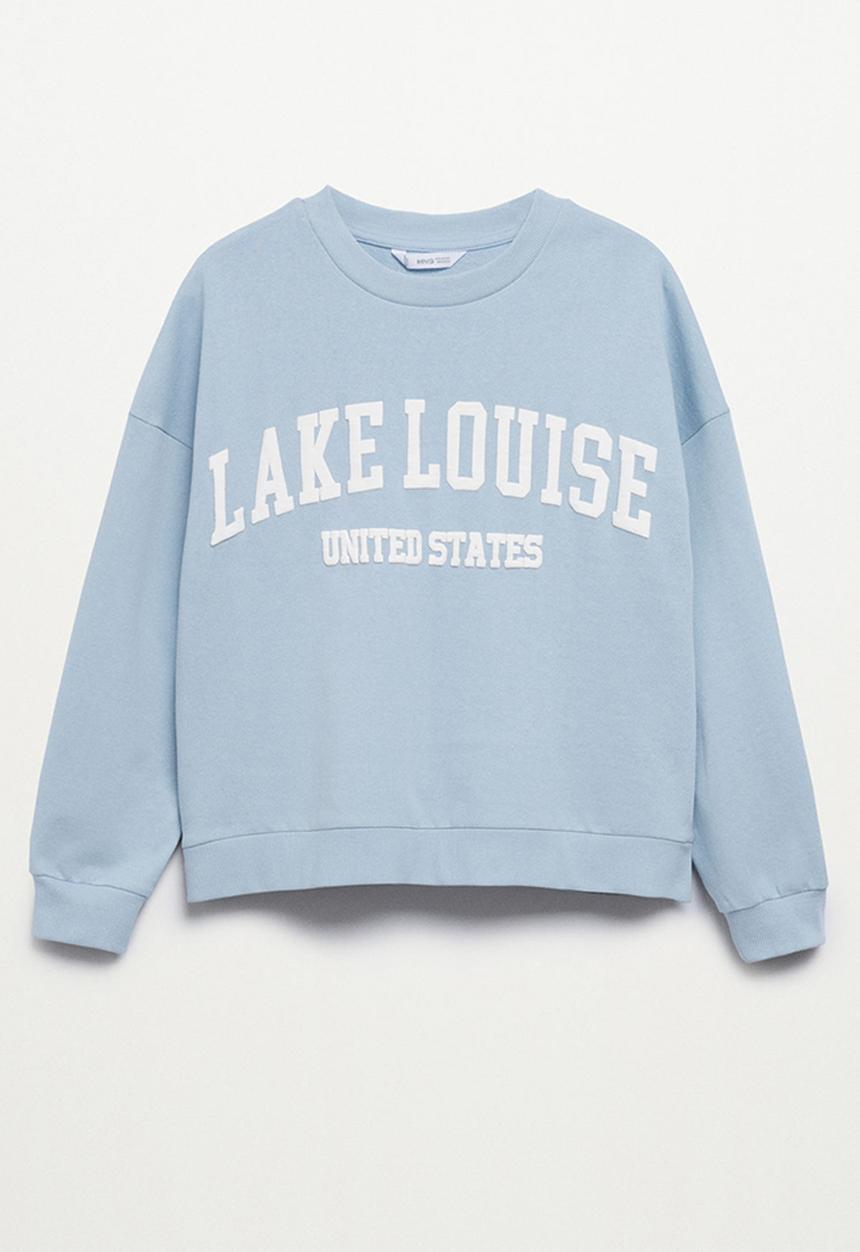 MANGO - Sweatshirt miami - blue