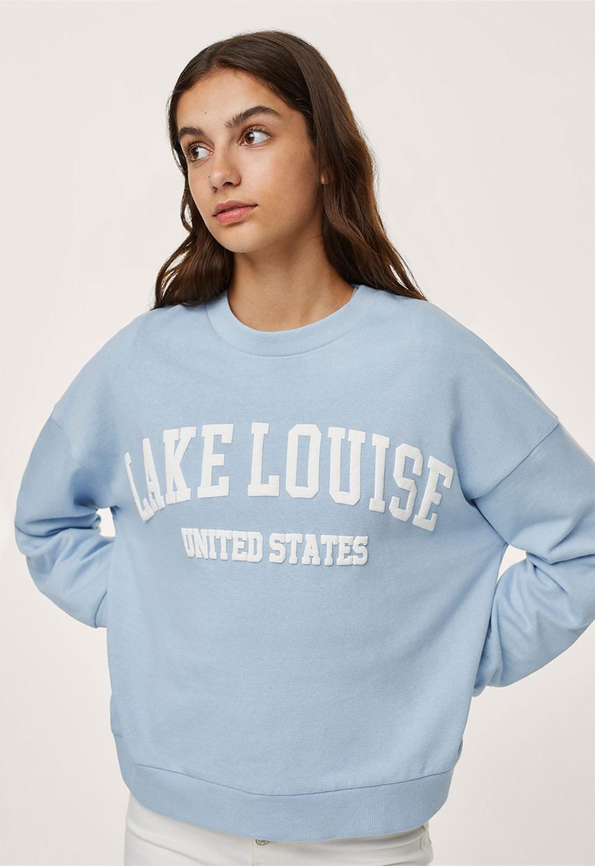 MANGO - Sweatshirt miami - blue