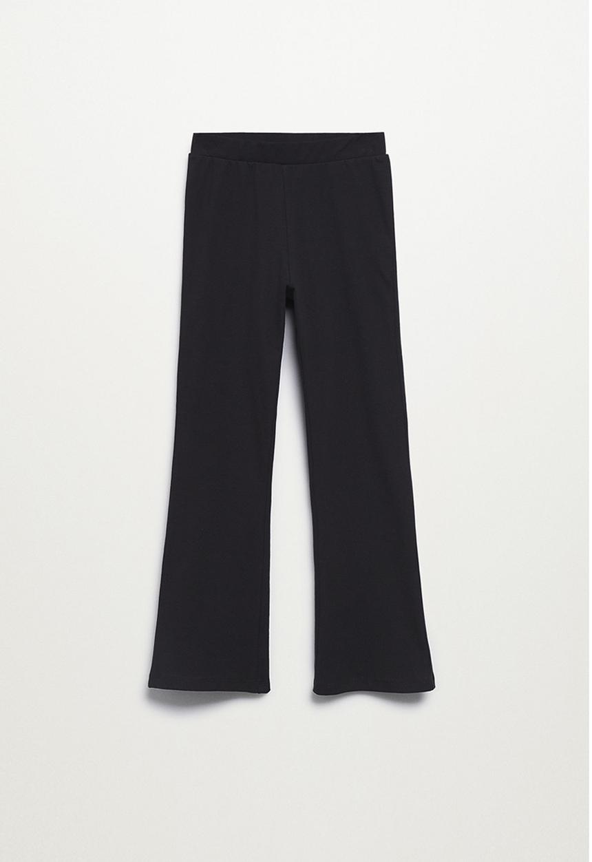 MANGO - Leggings bell - black