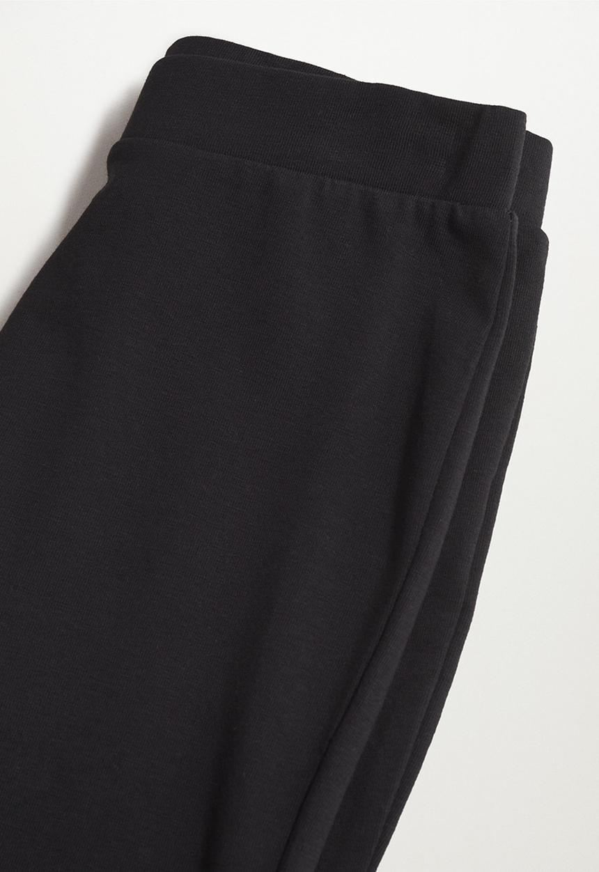 MANGO - Leggings bell - black