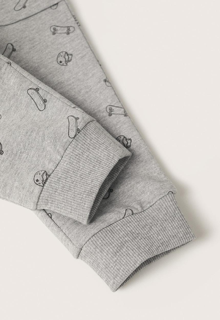 MANGO - Trousers roller - grey