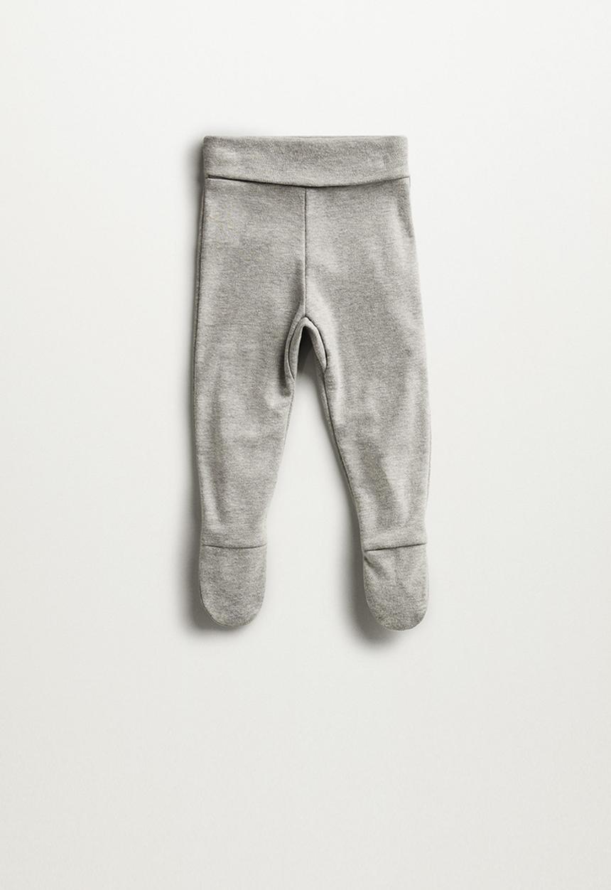 MANGO - Trousers polaina - grey