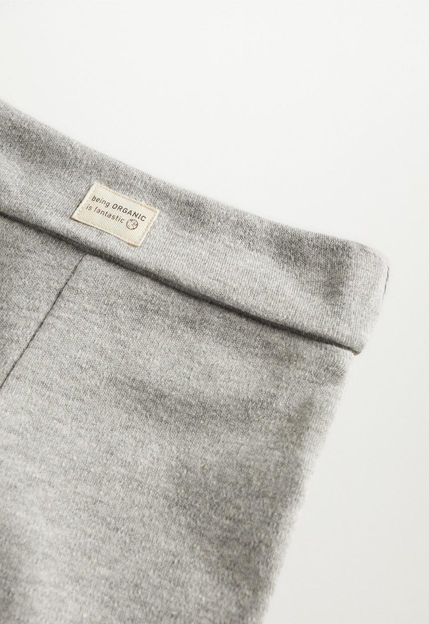MANGO - Trousers polaina - grey