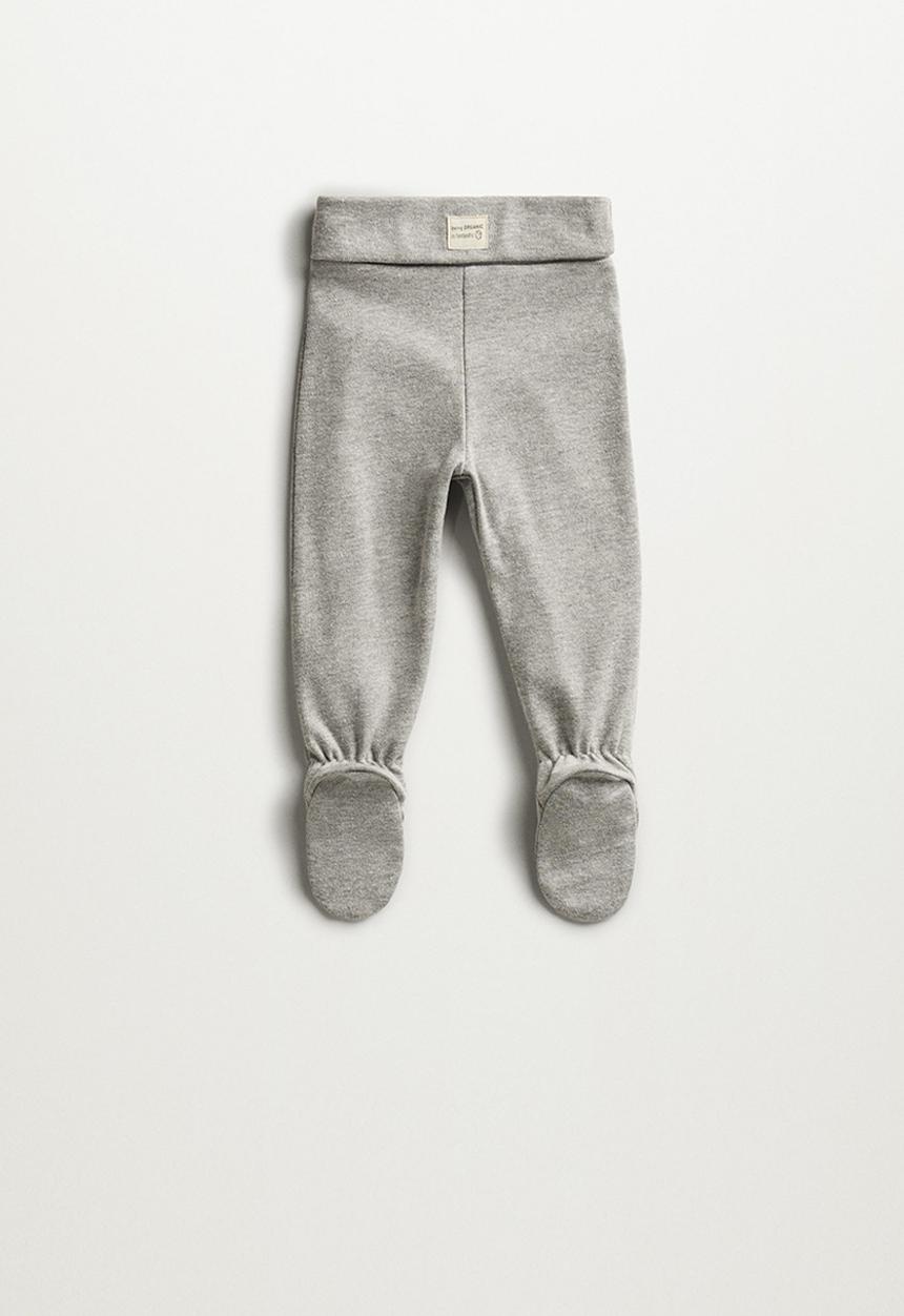 MANGO - Trousers polaina - grey
