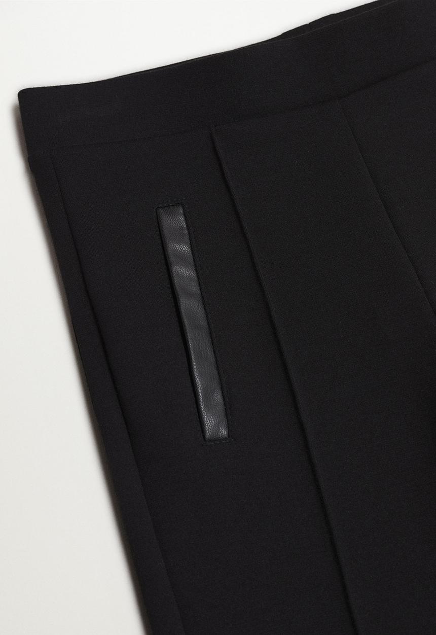 MANGO - Leggings roma - black