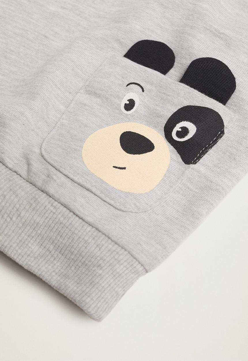 MANGO - Sweatshirt wild - grey