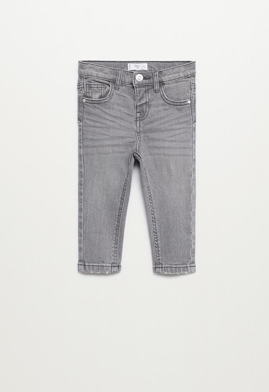MANGO - Jeans slimb - grey 