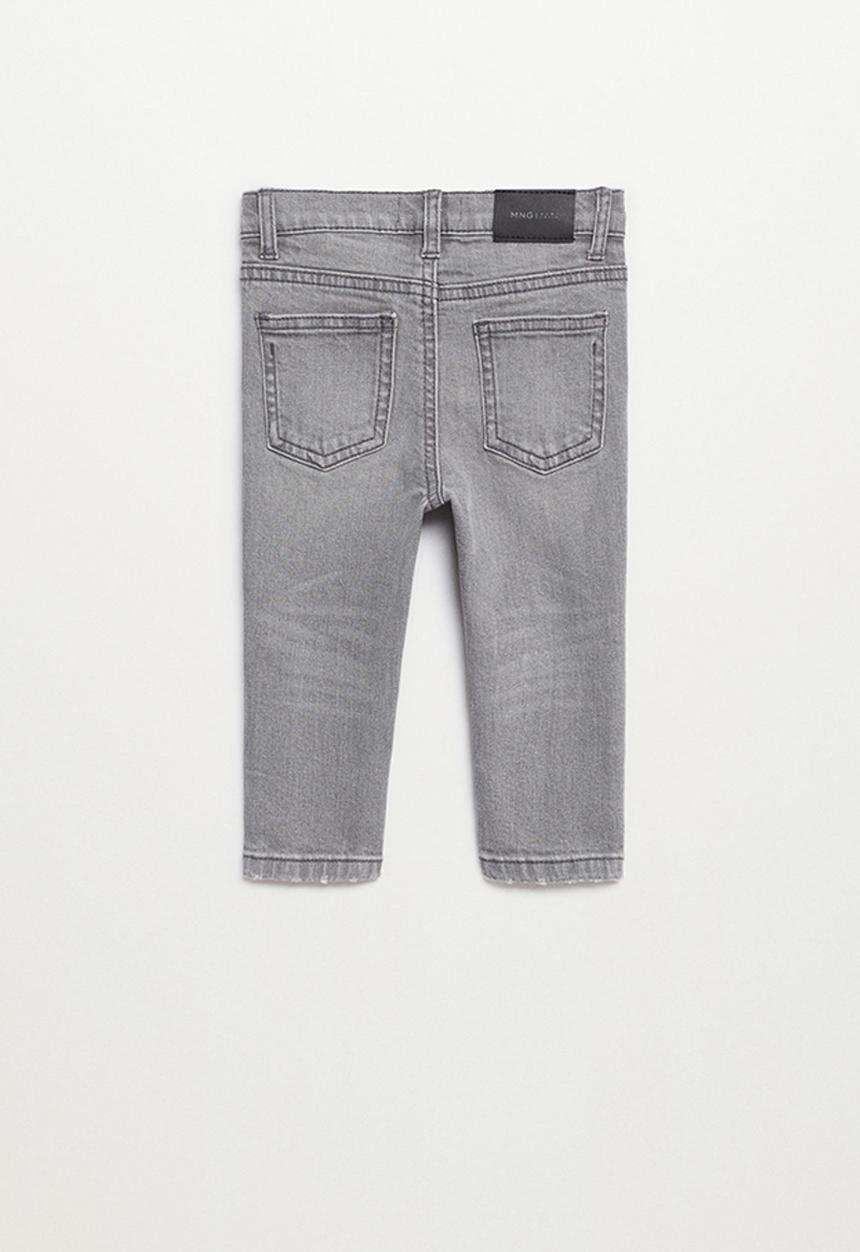 MANGO - Jeans slimb - grey 