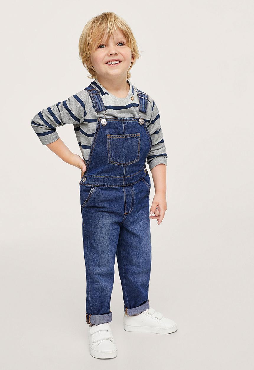 MANGO - Dungarees lucas - blue