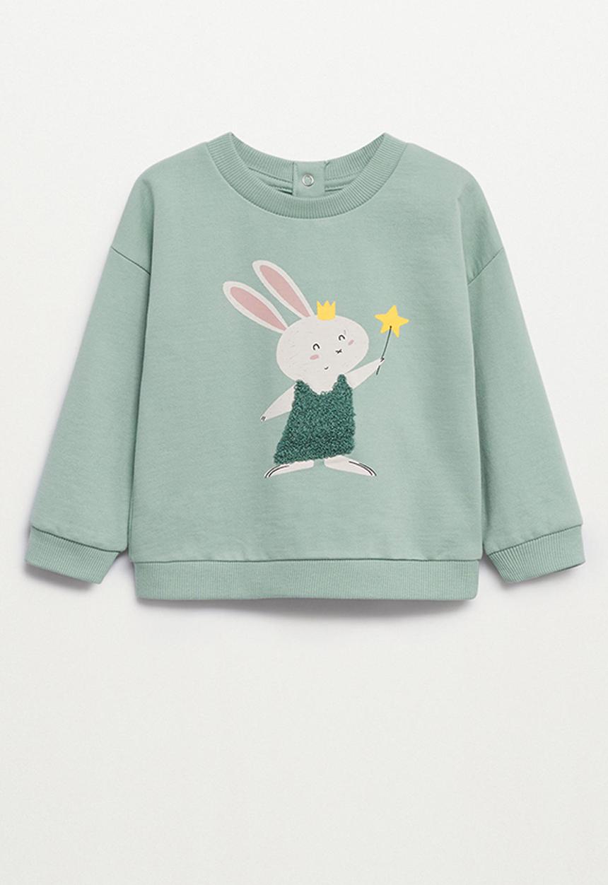 MANGO - Sweatshirt mires1 - green