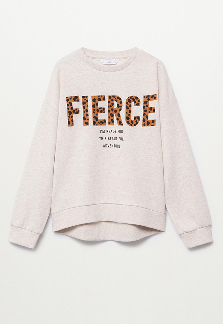 MANGO - Sweatshirt dublini - sand 