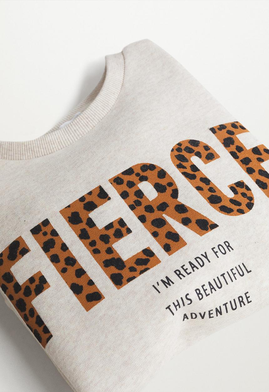 MANGO - Sweatshirt dublini - sand 