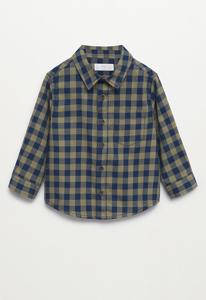 MANGO - Shirt peter - beige & khaki
