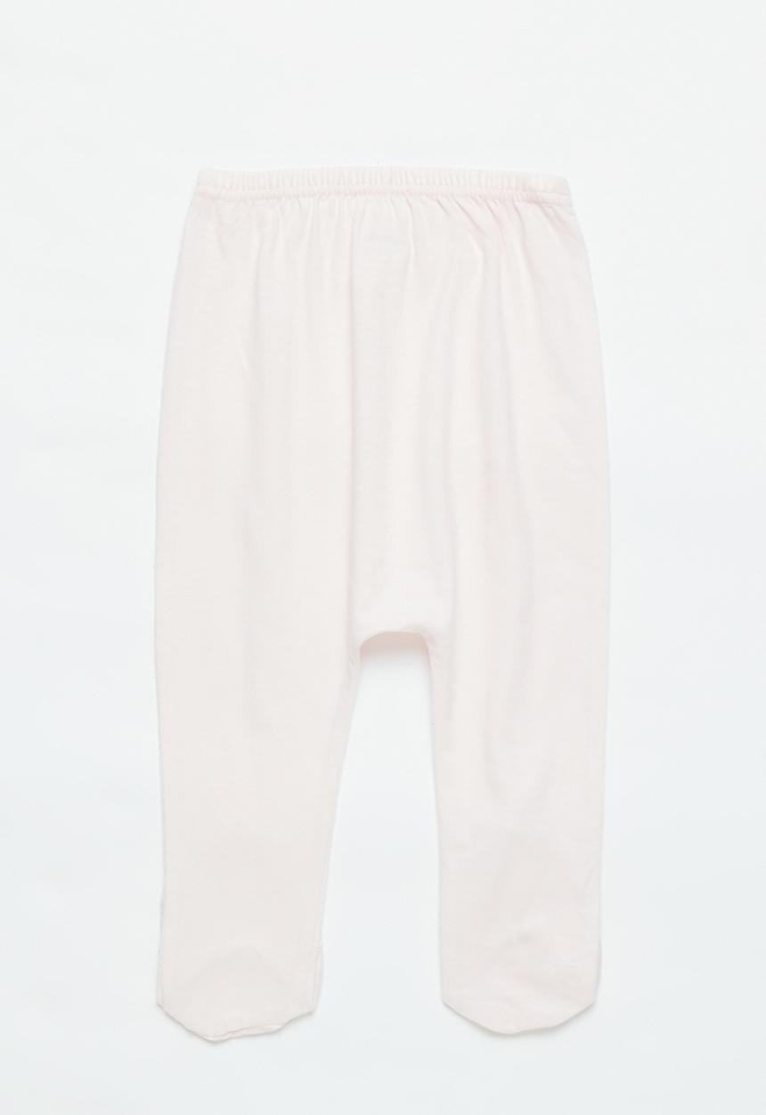 Pop Candy - 3 pack footed leggings - light pink / medium pink / aqua