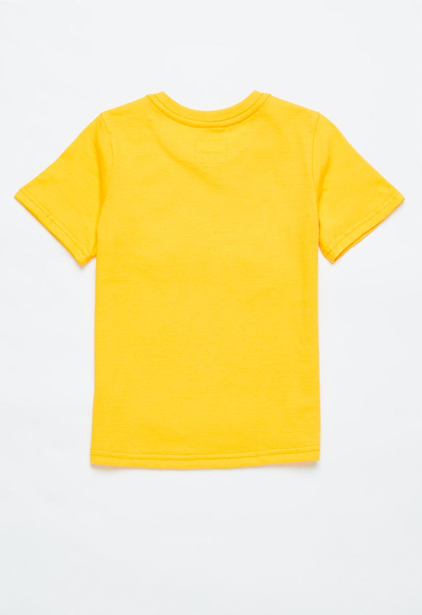 Pop Candy - Boys printed graphic T-shirt - yellow