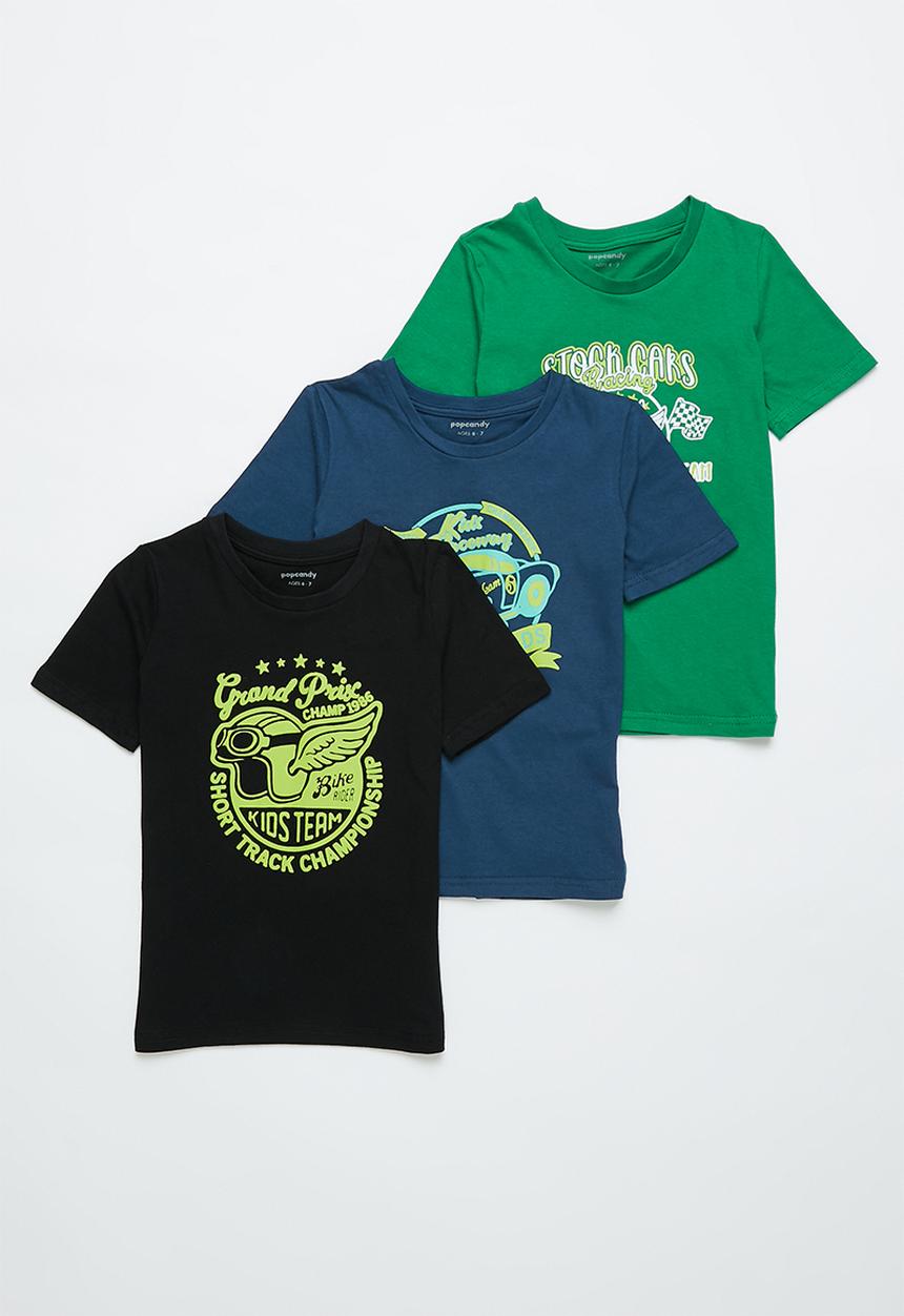 Pop Candy - Boys 3 pack graphic tee - multi