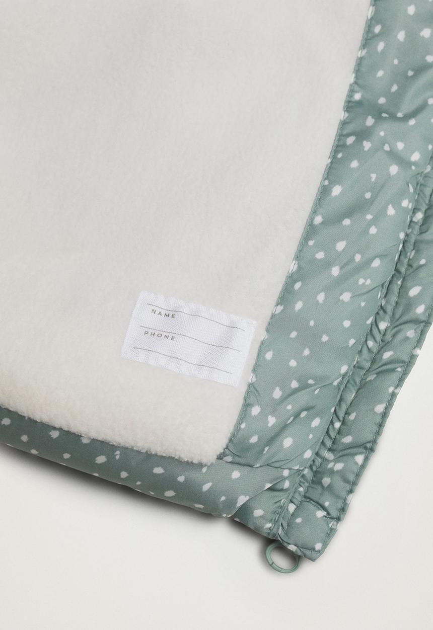 MANGO - Anorak julong - green