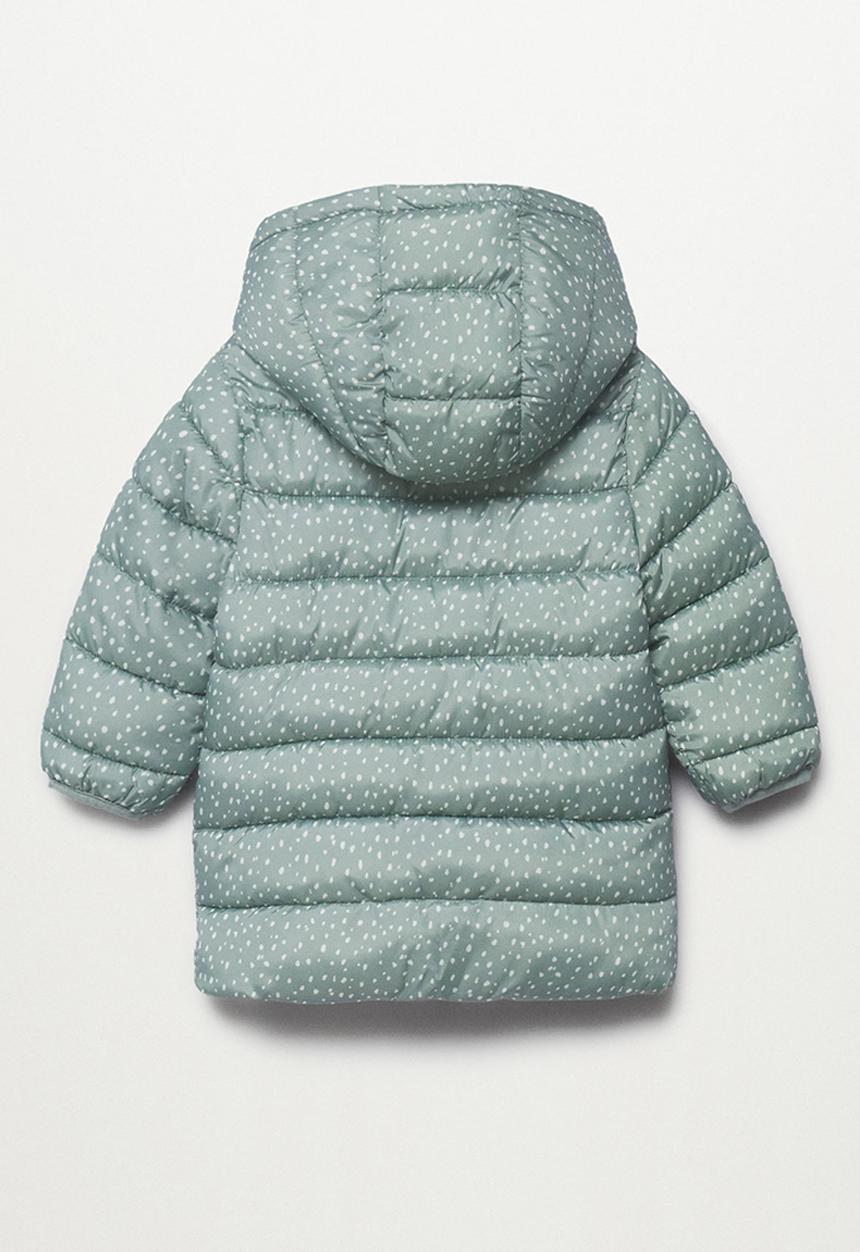 MANGO - Anorak julong - green