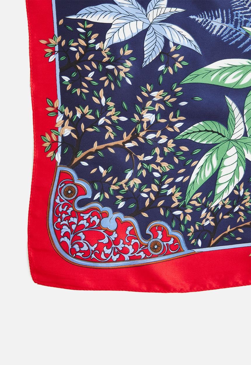 Superbalist - Leaf design neckerchief - multi
