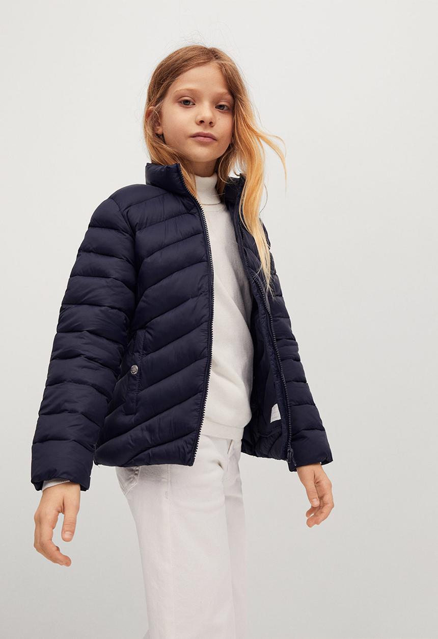 MANGO - Anorak light - navy