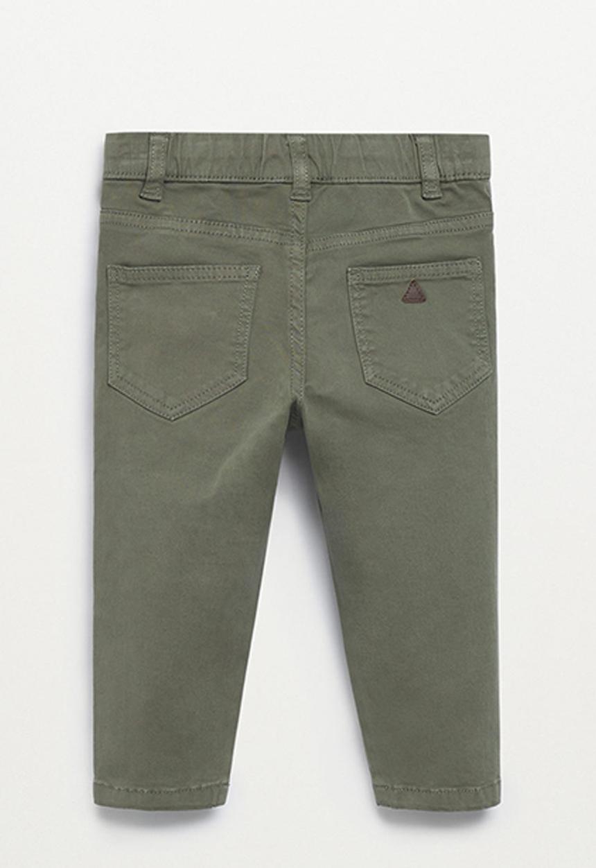 MANGO - Trousers cord - khaki