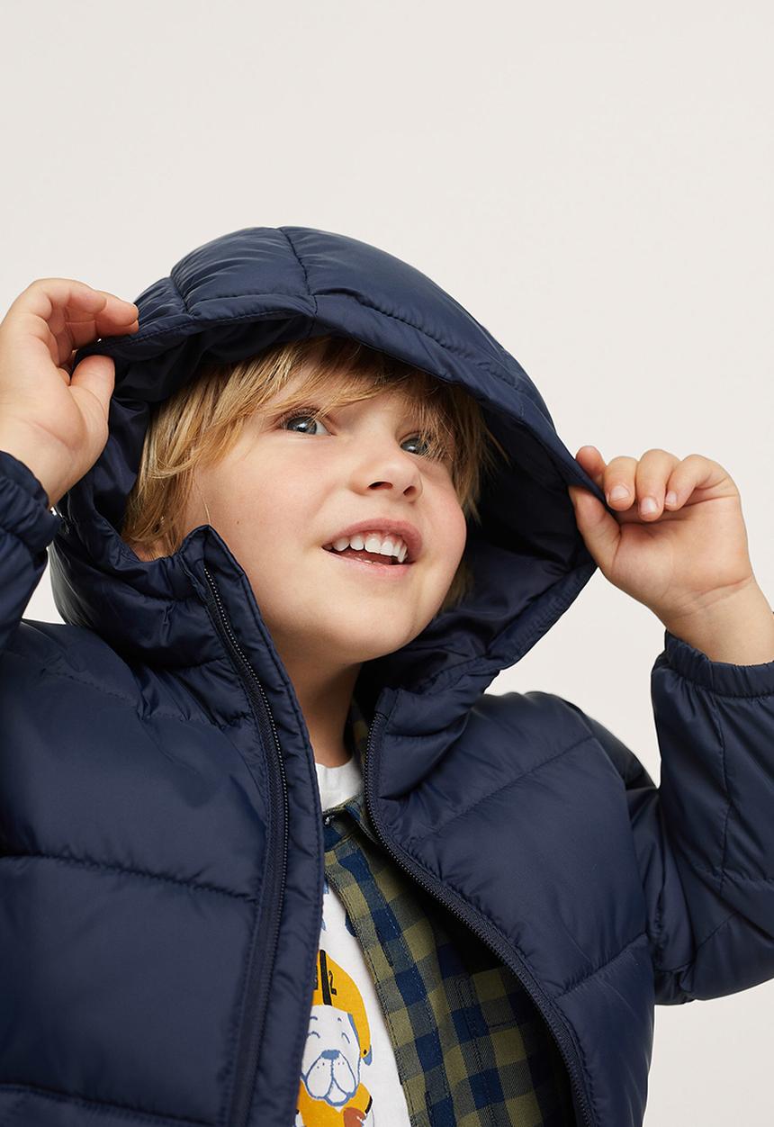 MANGO - Anorak aldo - navy