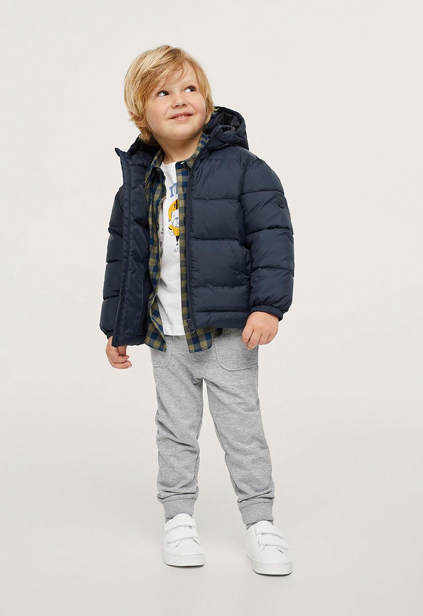 MANGO - Anorak aldo - navy
