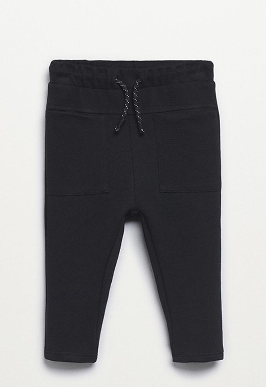 MANGO - Trousers merlin - black