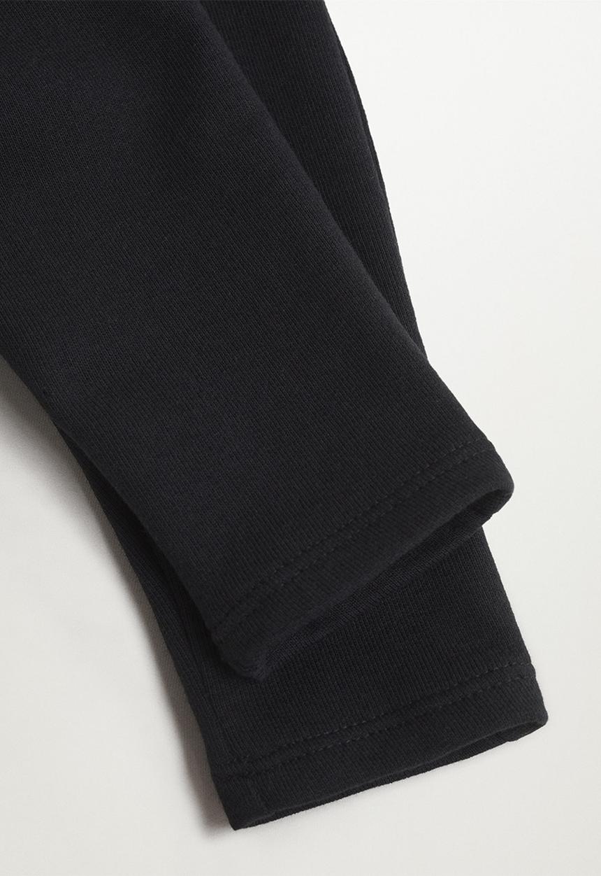MANGO - Trousers merlin - black