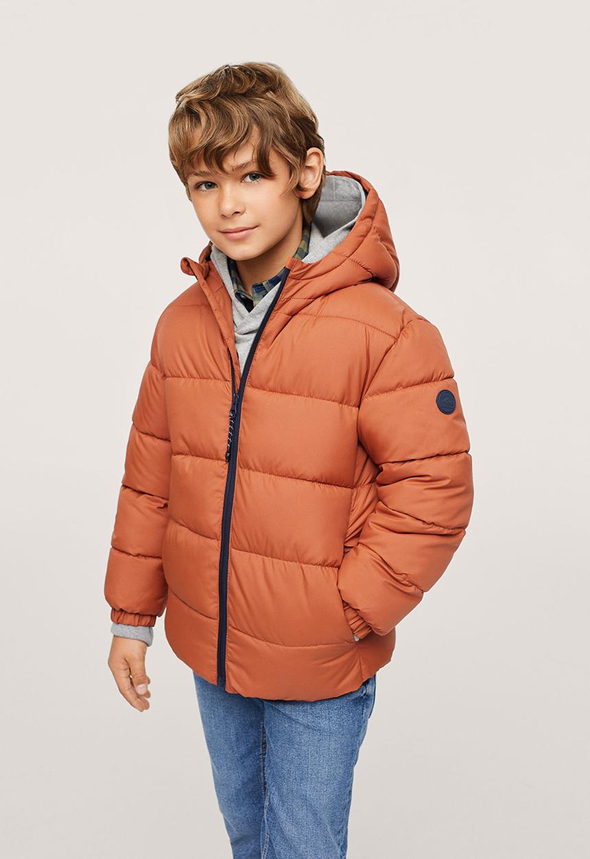 MANGO - Anorak america - orange