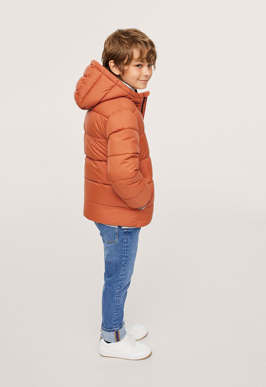MANGO - Anorak america - orange