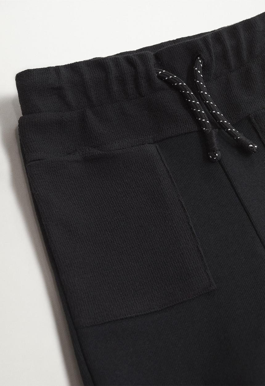 MANGO - Trousers merlin - black