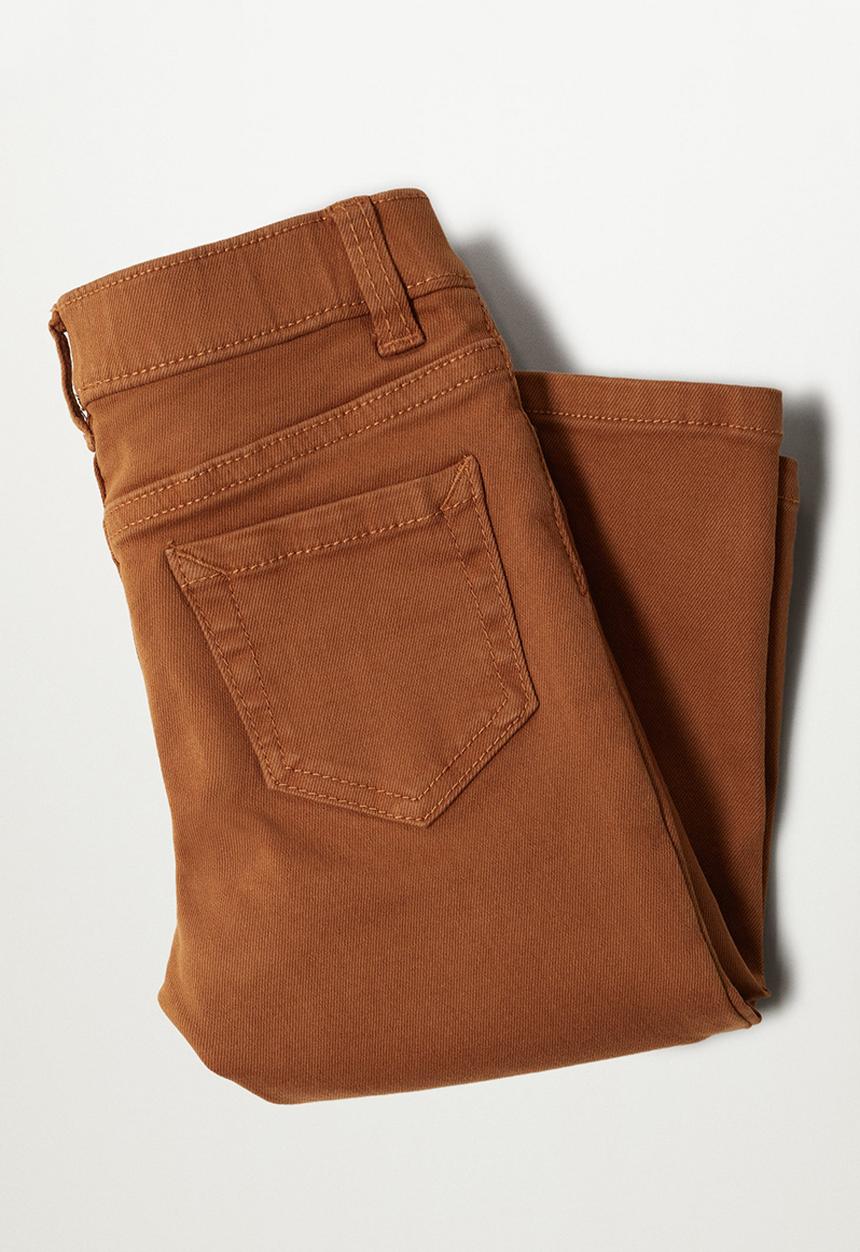MANGO - Trousers simon - burnt orange