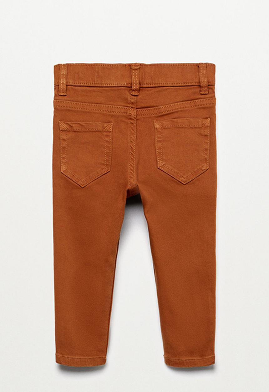 MANGO - Trousers simon - burnt orange