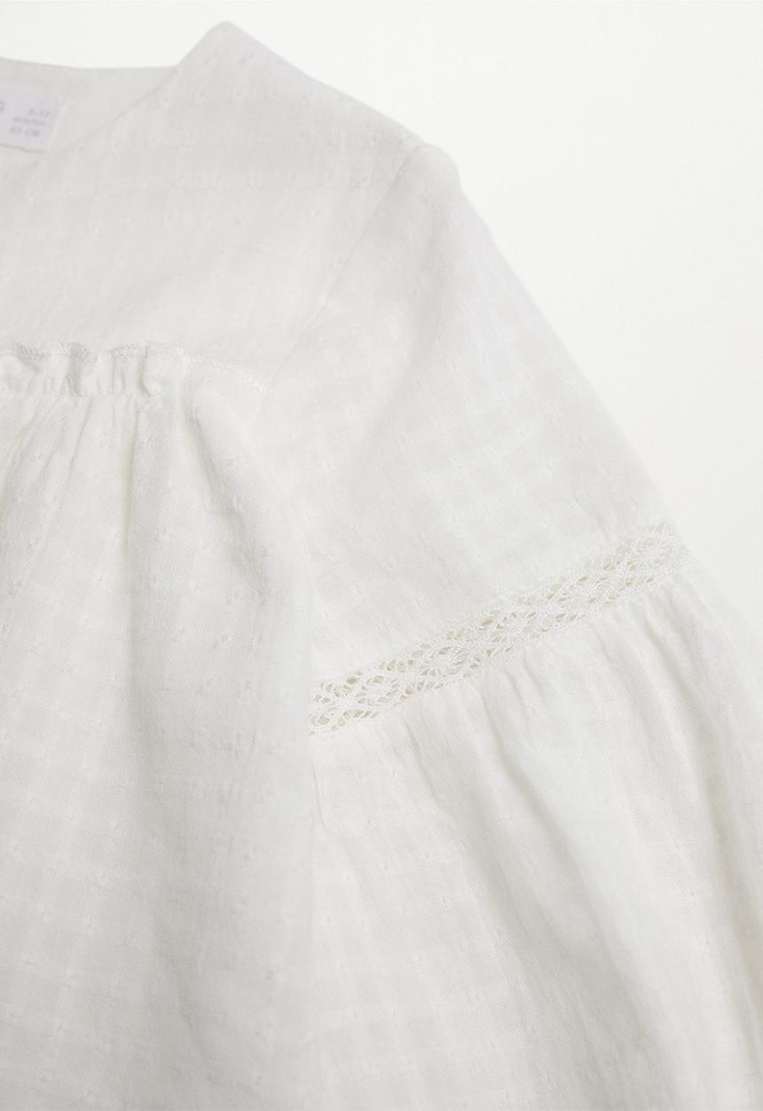 MANGO - Blouse montana - white