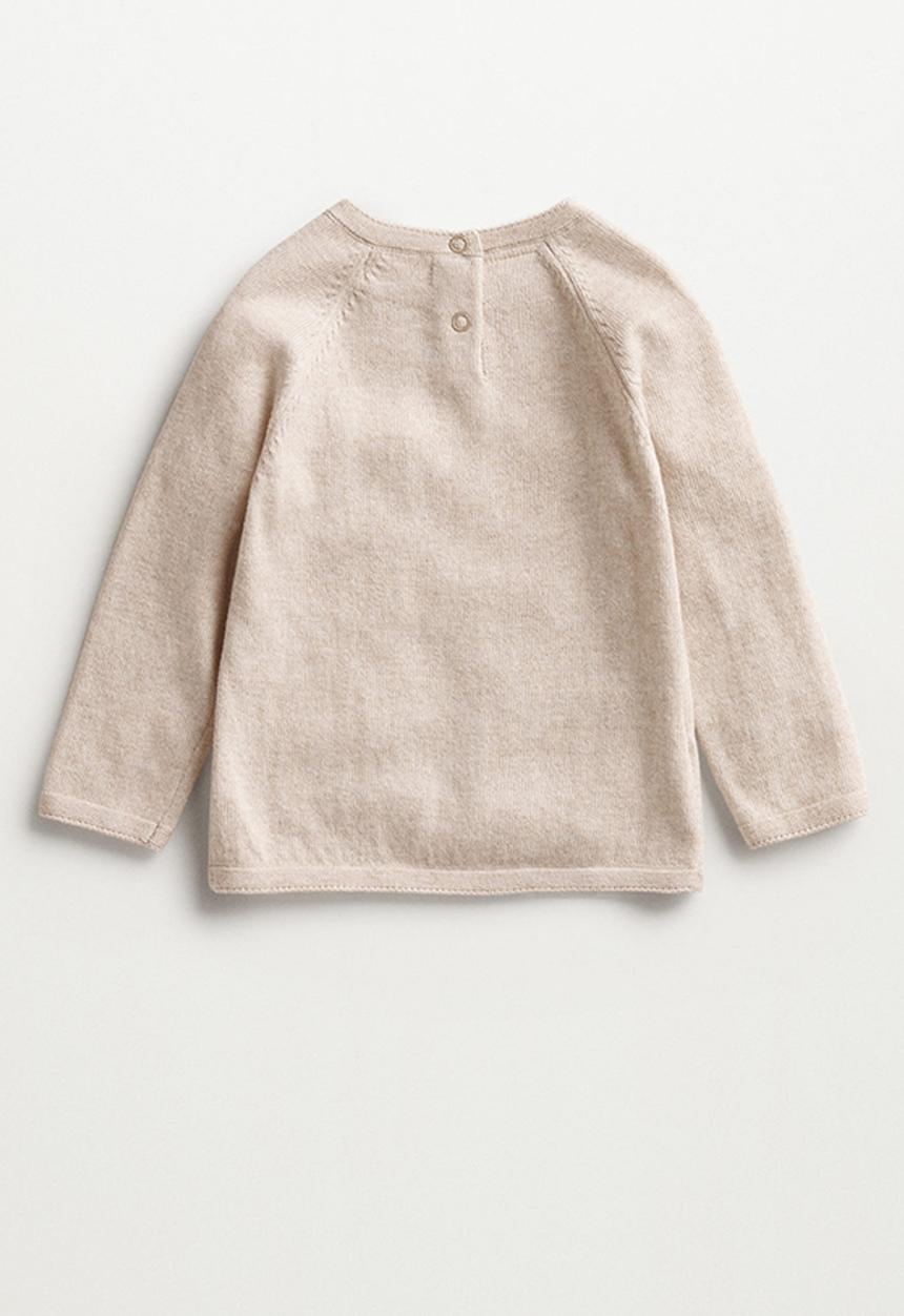 MANGO - Sweater nido1 - light brown
