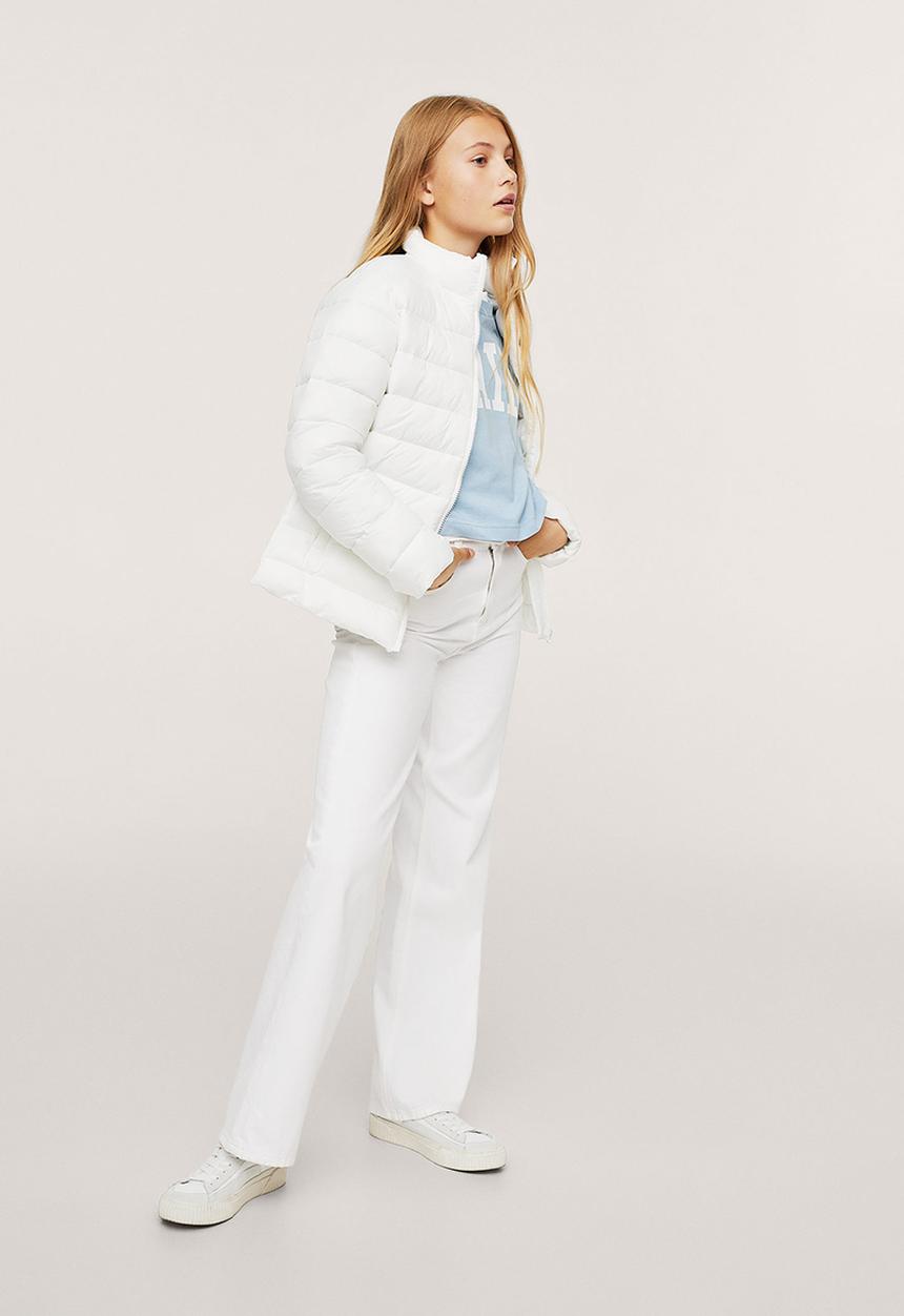 MANGO - Anorak aliteen - white