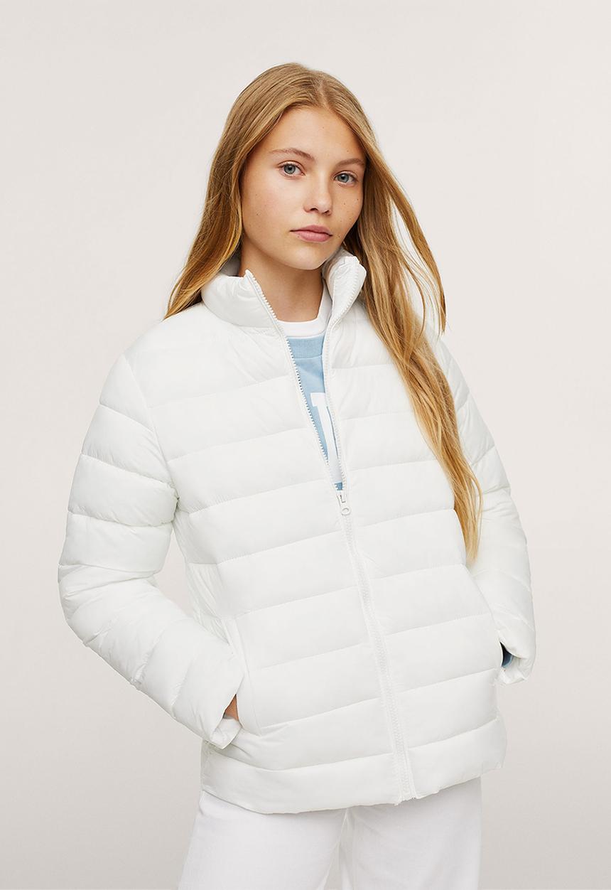 MANGO - Anorak aliteen - white