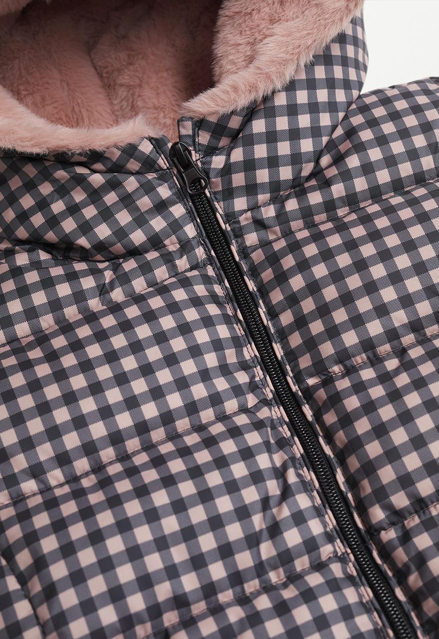 MANGO - Anorak ali - pink & black 