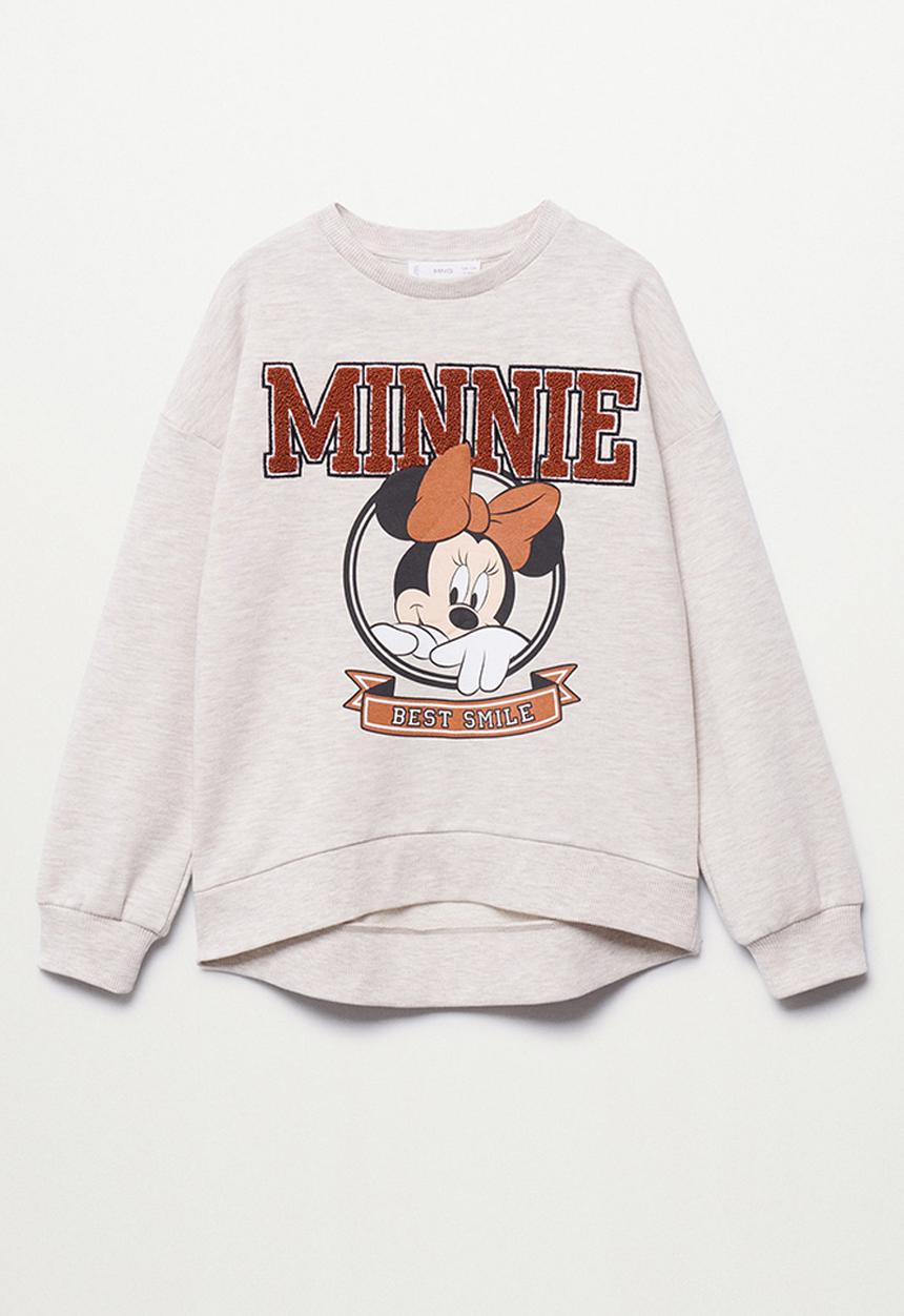MANGO - Sweatshirt mrizo - stone