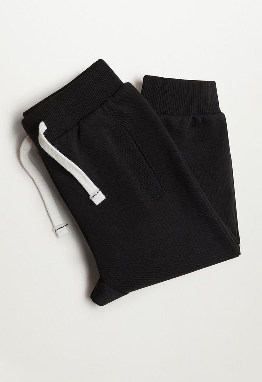 MANGO - Trousers mateop1 - black
