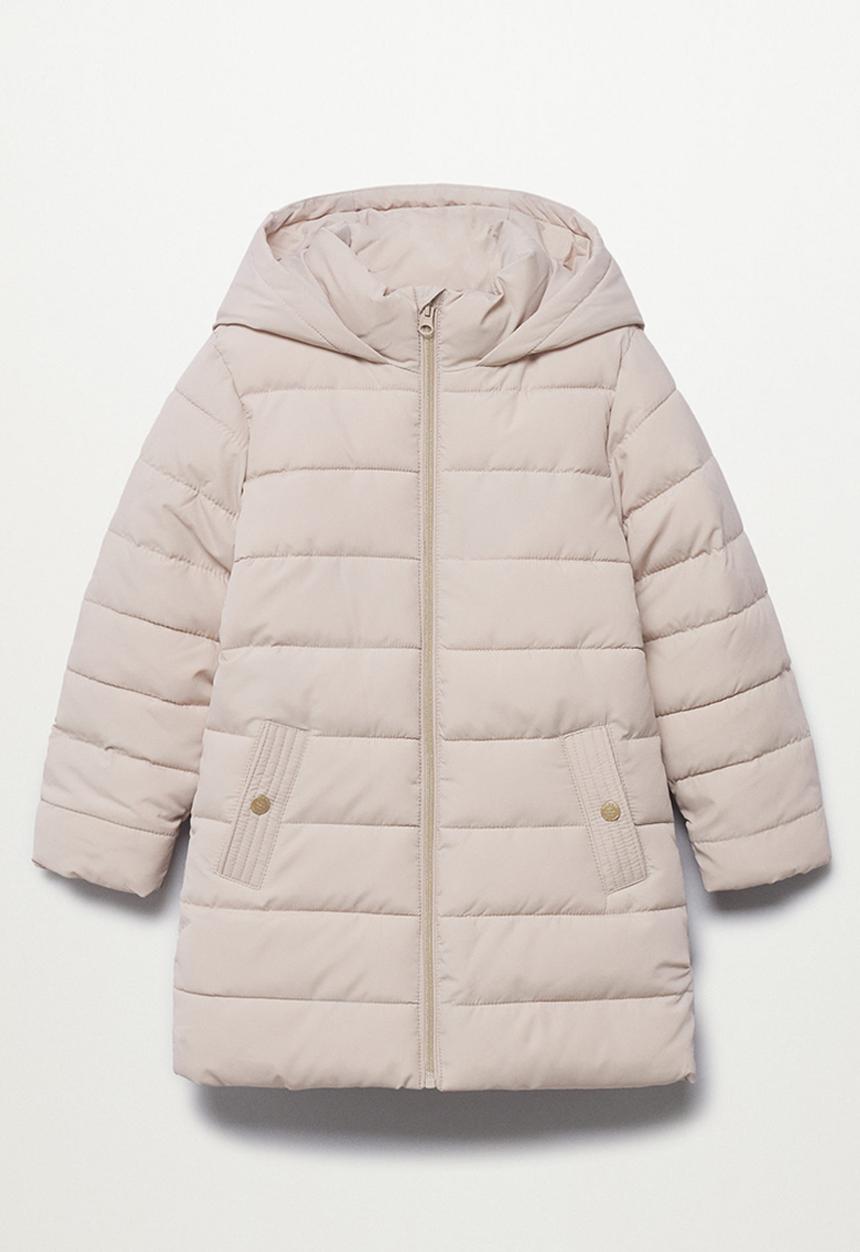 MANGO - Anorak alilong - beige